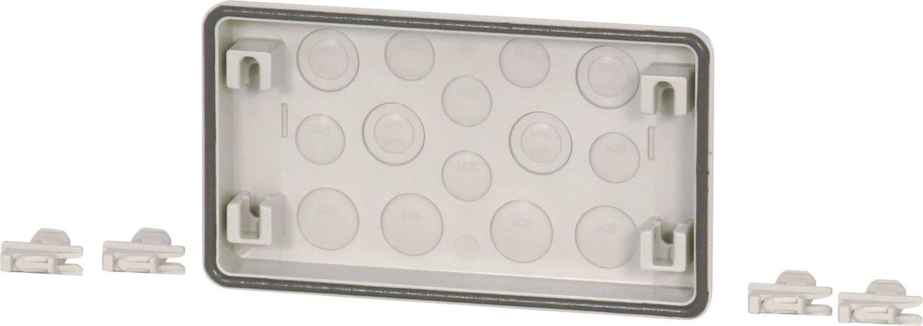 Eaton FL3-2 90798 Flanschplatte mit Vorprägung (L x B x H) 23 x 250 x 116 mm Grau 1 St.