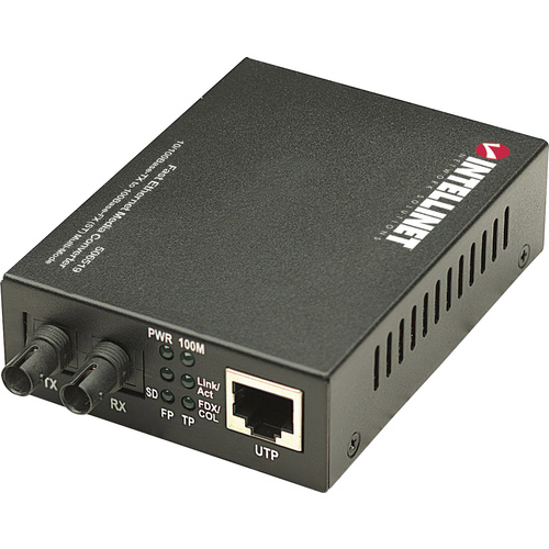 Intellinet 506519 LAN, ST Duplex Netzwerk-Medienkonverter 100MBit/s