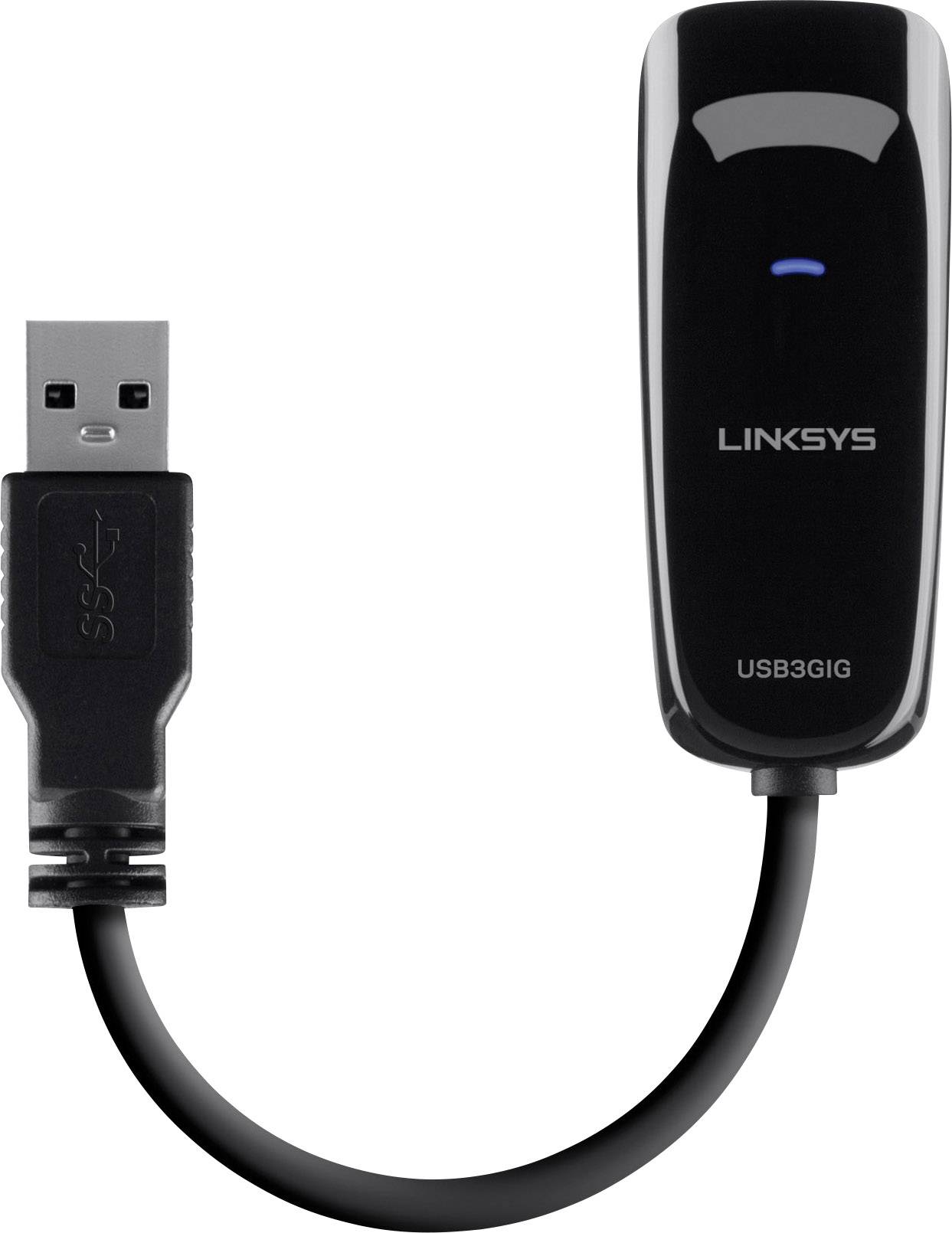 Linksys USB3GIG-EJ Netzwerkadapter 1 GBit/s USB 3.2 Gen 1 (USB 3.0), LAN (10/100/1000MBit/s)