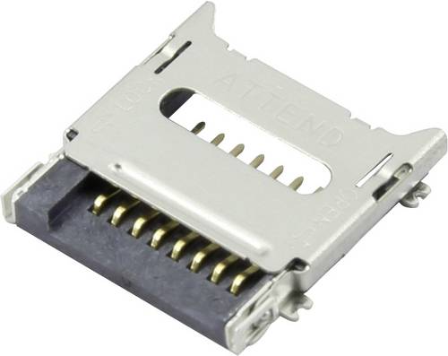 Attend microSD Kartensockel Klappe 112C-TBAR-R02