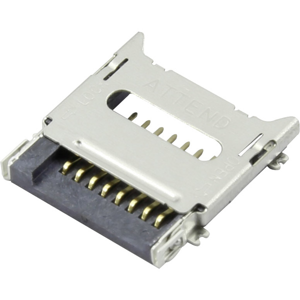 Attend microSD Kartensockel Klappe 112C-TBAR-R02