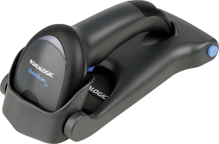 DataLogic QuickScan Lite QW2120+S Barcode-Scanner Kabelgebunden 1D Linear Imager Schwarz Hand-Scanner USB