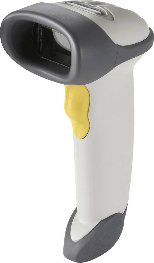 Zebra LS2208 Barcode-Scanner Kabelgebunden 1D Laser Hellgrau Hand-Scanner USB