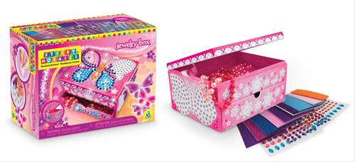 Sticky Mosaics Jewelry Box Schmuckkästchen mit Schmetterlings Motiv 620103