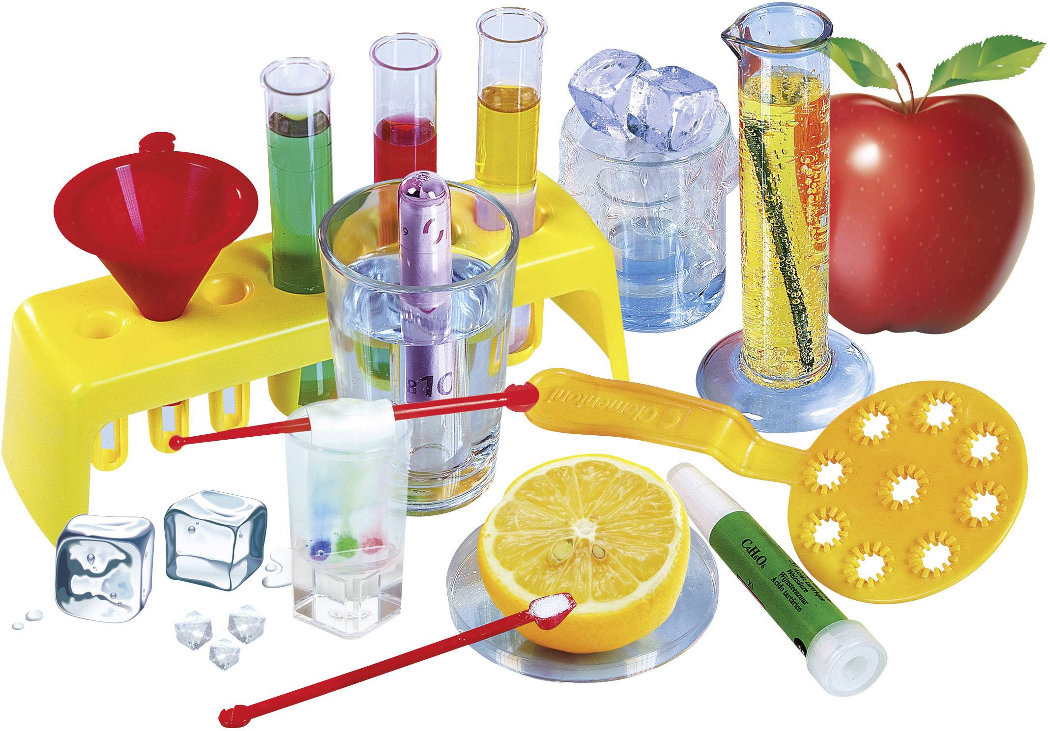 Clementoni Galileo - Das Chemielabor 69272.9 Experimentier-Box ab 8 Jahre