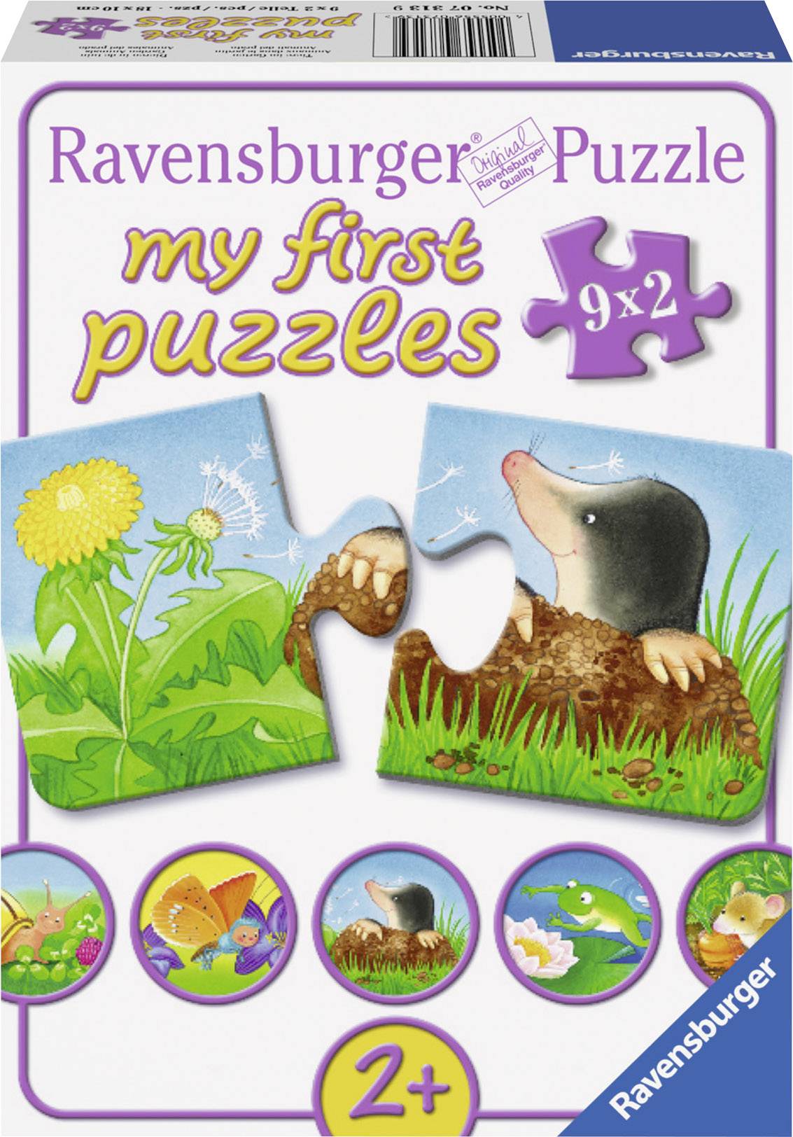 Ravensburger Puzzle Tiere im Garten