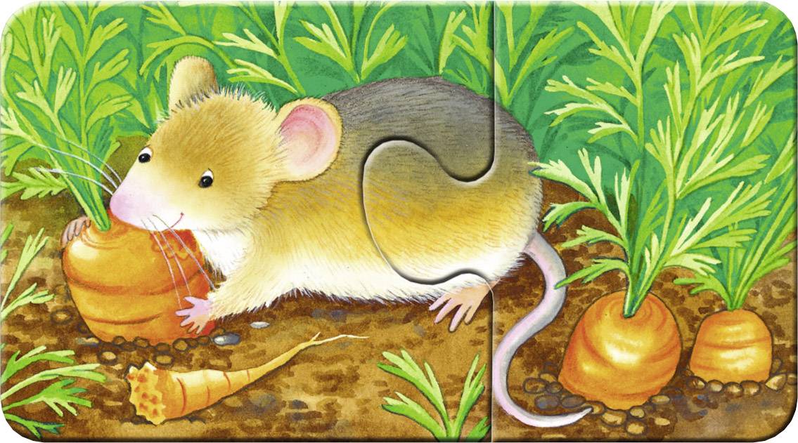 Ravensburger Puzzle Tiere im Garten