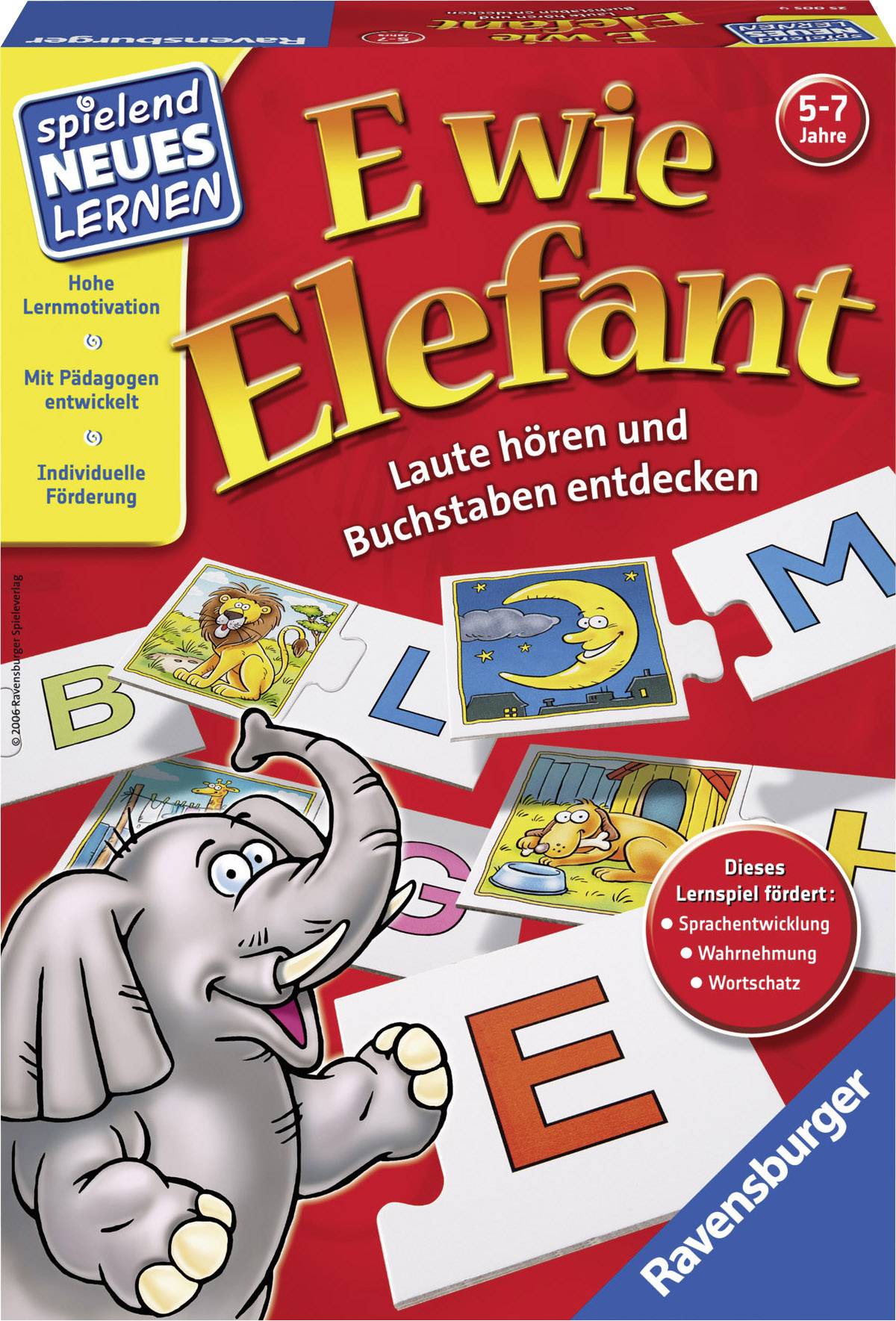 Ravensburger Ravensburger - E wie Elefant 250059