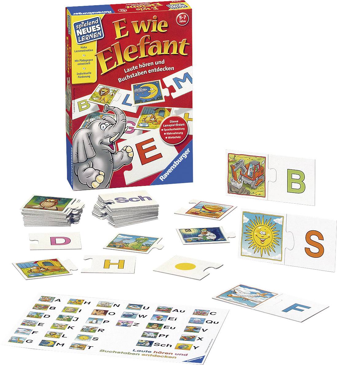 Ravensburger Ravensburger - E wie Elefant 250059