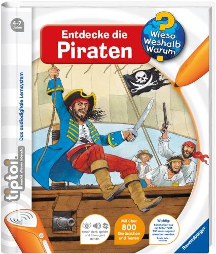 Ravensburger tiptoi® Entdecke die Piraten