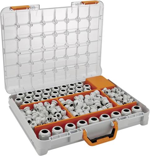 LAPP SKINTOP® ST-M Sortimo T-BOXX Kabelverschraubung Sortiment Polyamid Lichtgrau (RAL 7035) 348St.