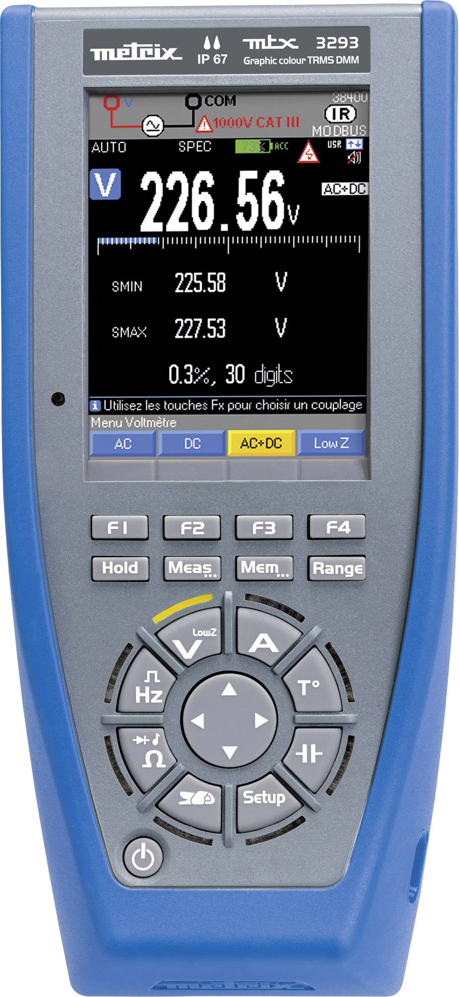 Metrix MTX3293 Hand-Multimeter