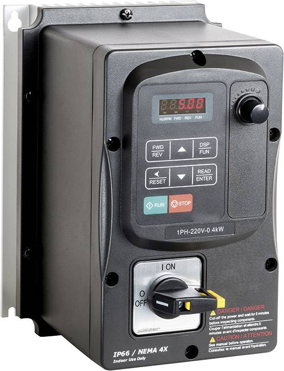 Peter Electronic Frequenzumrichter 1.5 kW 1phasig 230 V