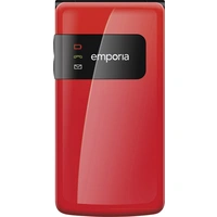 Emporia FlipBasic Senioren-Handy mit Ladestation, SOS Taste Rot Emporia FlipBasic Senioren-Handy mit Ladestation, SOS Taste Rot