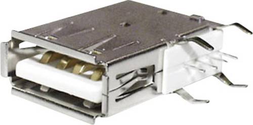 Econ Connect Einbaubuchse USB-A Print Buchse, Einbau horizontal USBBUVA 1 Port USBBUVA Inhalt