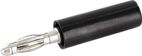 Econ Connect BS4SWE Laborstecker Stecker, gerade Stift-Ø: 4mm Schwarz 1St.