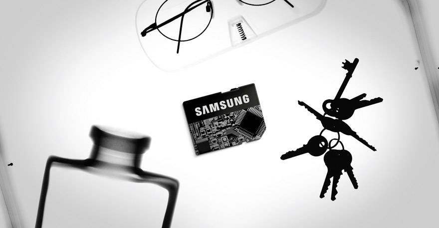 Samsung Evo microSDXC-Karte 128 GB Class 10, UHS-I inkl. SD-Adapter