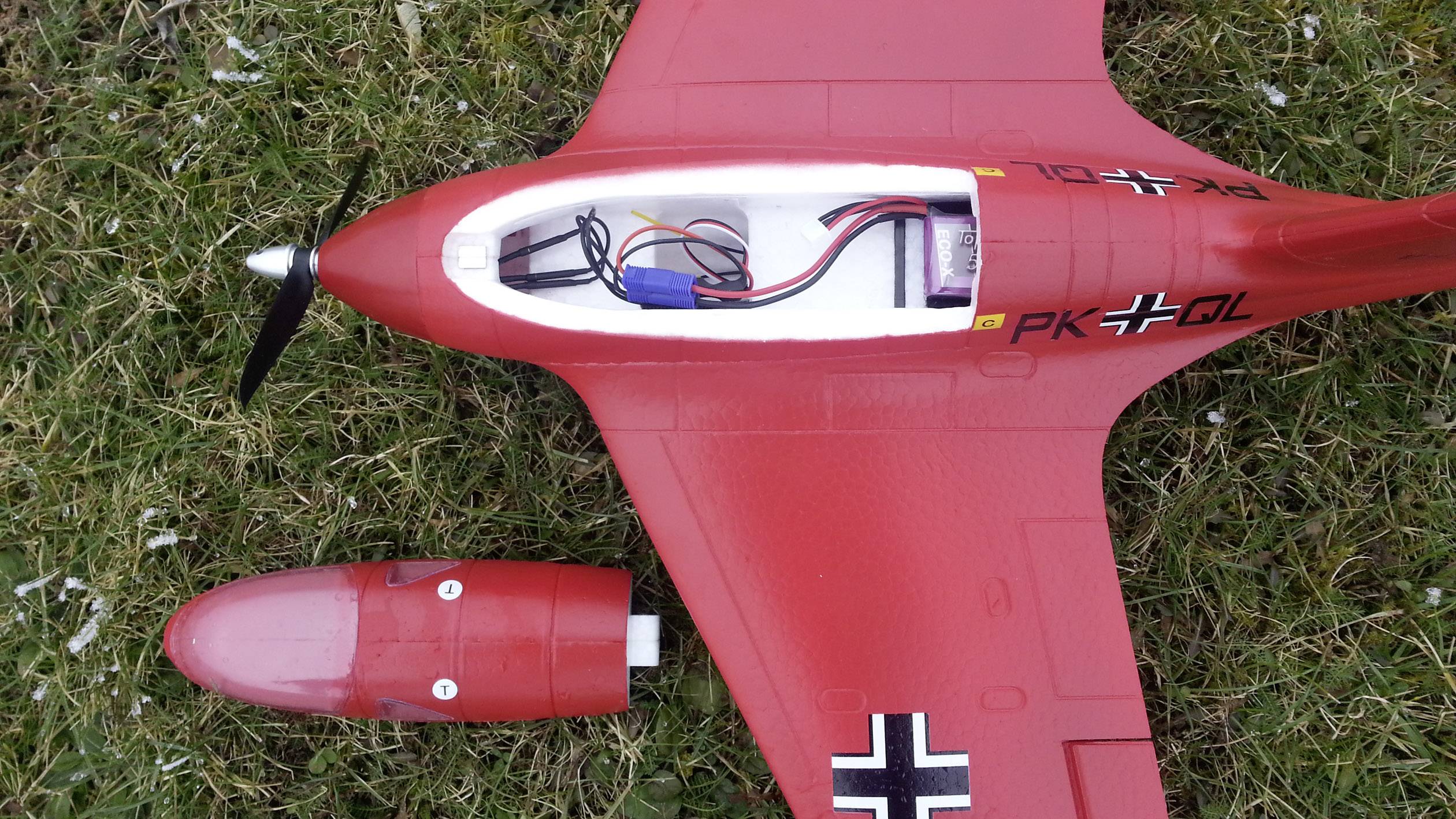 Hacker Me-163 RC Jetmodell ARF 730mm