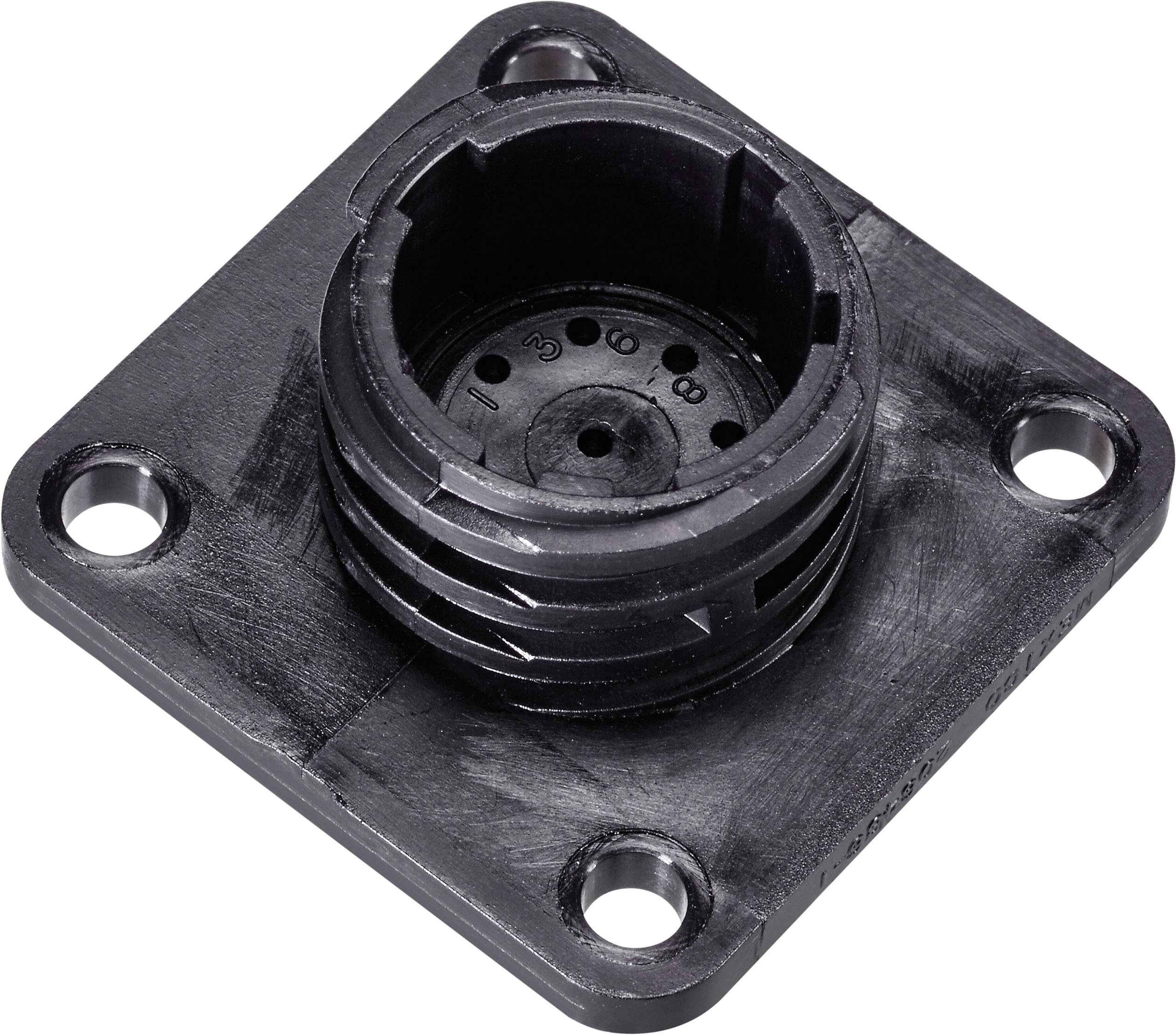 TE Connectivity 206486-1 Rundstecker Buchse, gerade Gesamtpolzahl: 9 Serie (Rundsteckverbinder): CPC 1St.