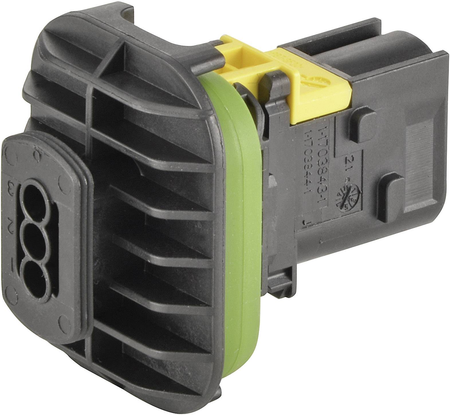 TE Connectivity Buchsengehäuse-Platine HDSCS, MCP Polzahl Gesamt 3 3-1703843-1