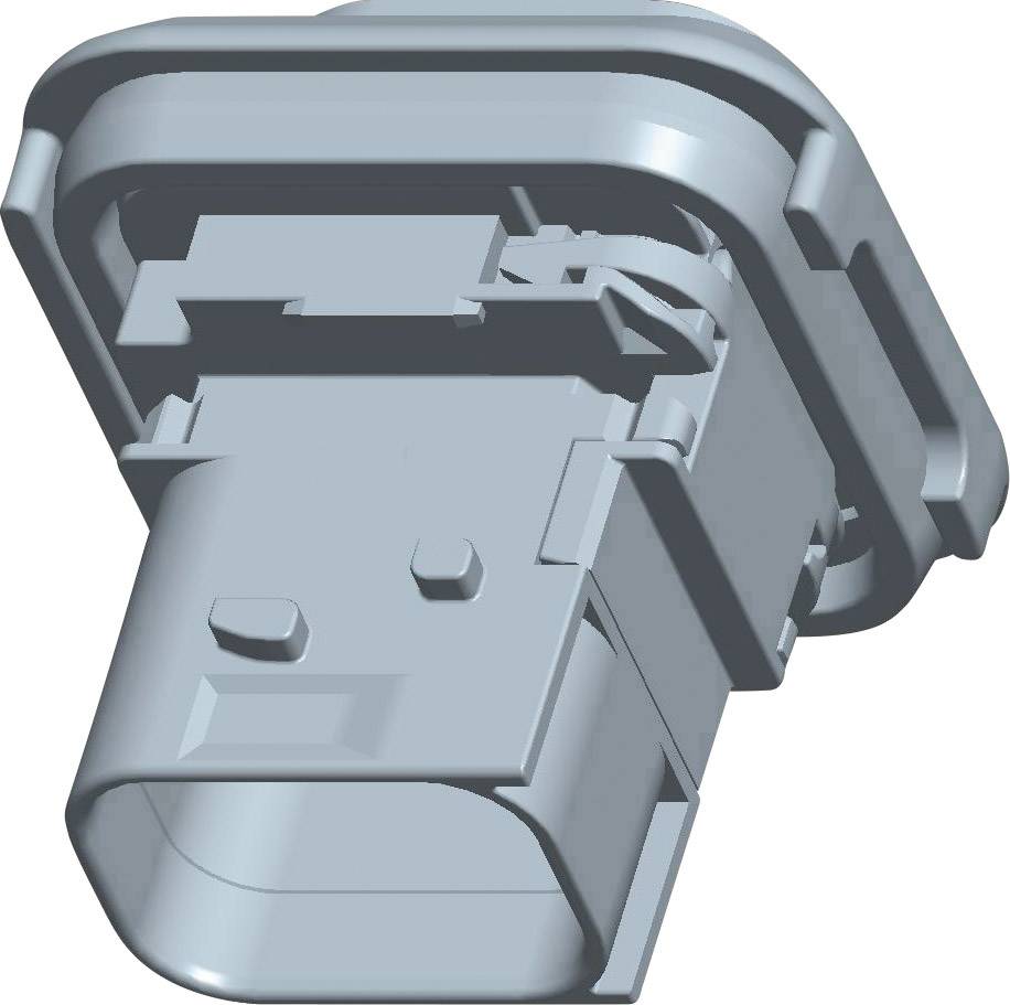 TE Connectivity Buchsengehäuse-Platine HDSCS, MCP Polzahl Gesamt 8 1-1564416-1