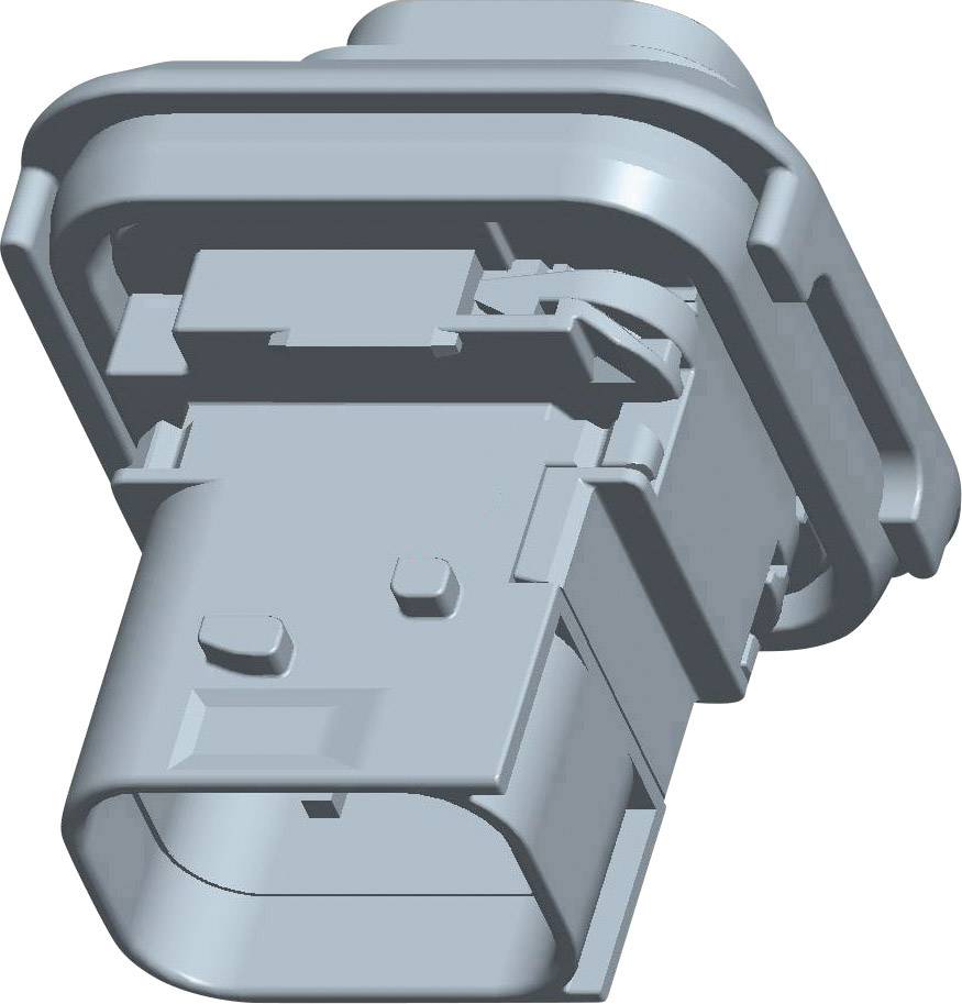 TE Connectivity Buchsengehäuse-Platine HDSCS, MCP Polzahl Gesamt 2 1-1564544-1
