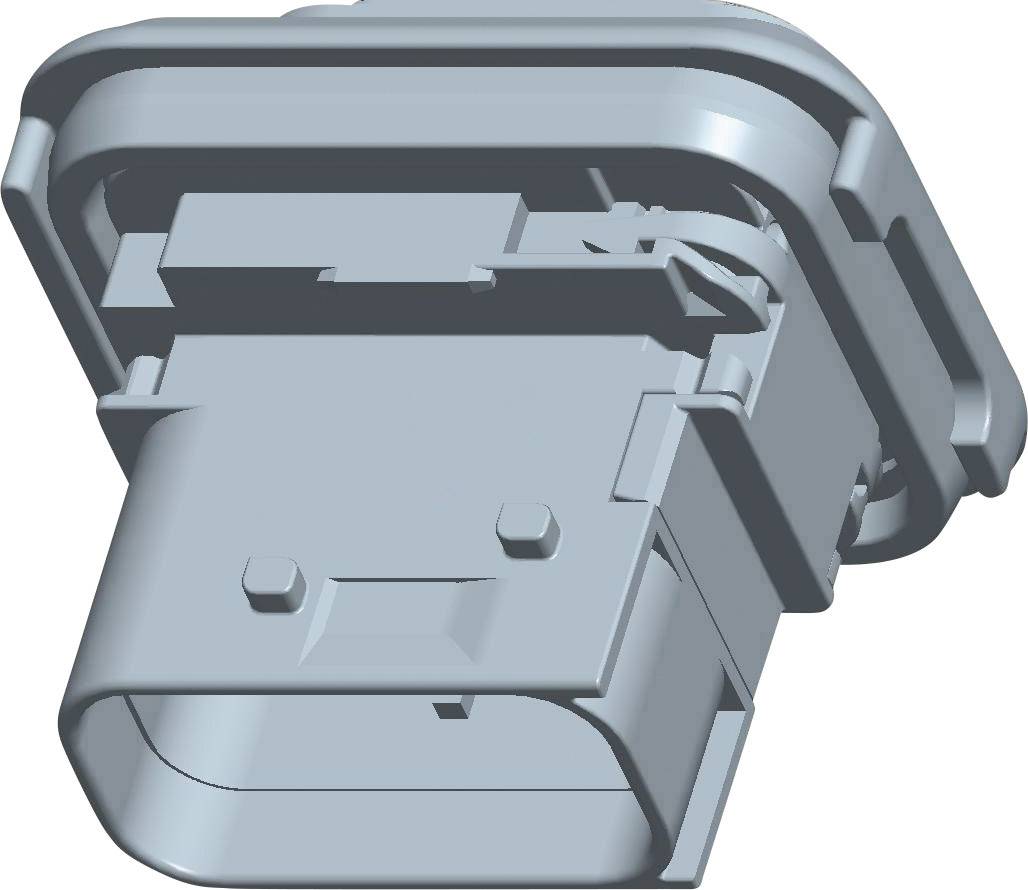 TE Connectivity Buchsengehäuse-Platine HDSCS, MCP Polzahl Gesamt 10 1-1564518-1