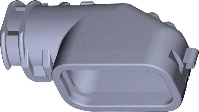 Abdeckkappe gewinkelt für Buchsen- & Flachsteckergehäuse D HDSCS, MCP 1563110-1 TE Connectivity Inhalt: 1 St.