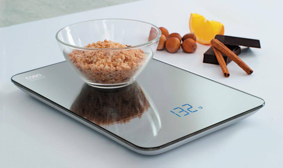 CASO F10 Küchenwaage digital Wägebereich (max.)=10 kg Silber