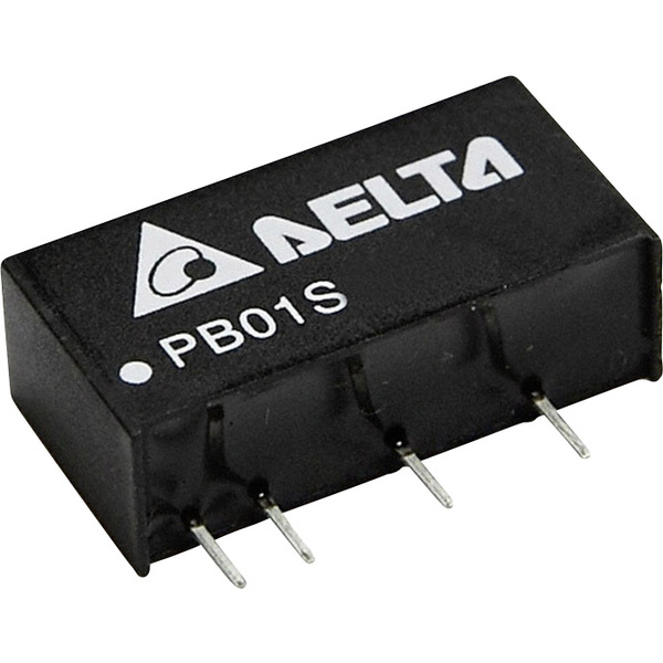 Delta Electronics PB01D1209A DC/DC-Wandler, Print 9 V/DC, -9 V/DC 56mA 1W Anzahl Ausgänge: 2 x