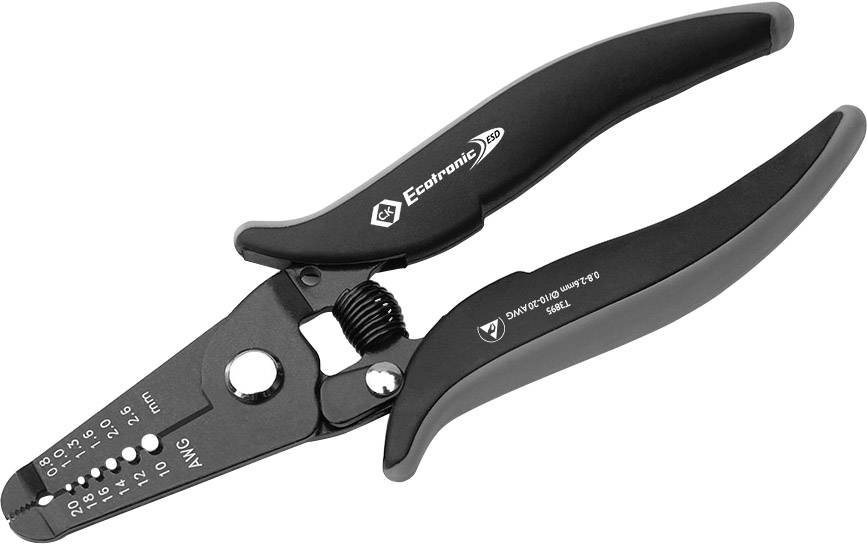 C.K Ecotronic T3895 ESD Abisolierzange 0.8 bis 2.6 mm