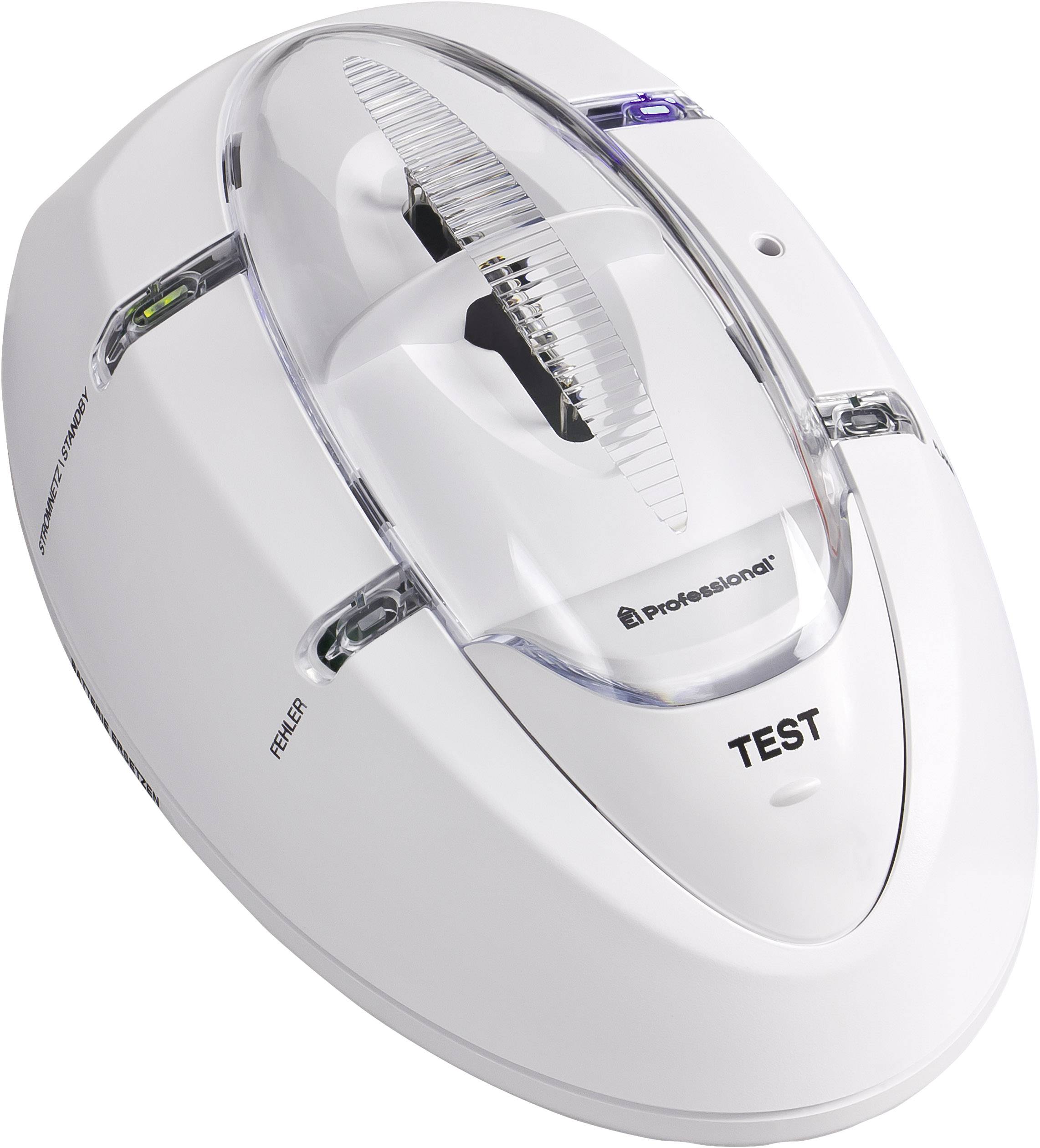 Ei Electronics Flitslamp 230V gevoed, draadloos doorkoppelbaar, met trilpad EI17