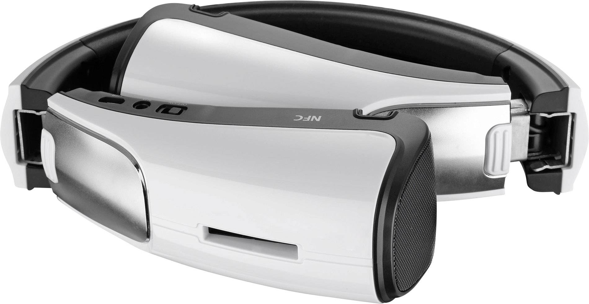 Spiffy iStage 2 in 1 - Mobiler Bluetooth® Lautsprecher mit integriertem Tablet-Ständer Weiß