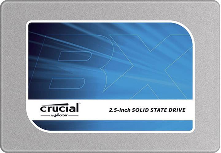 Crucial 500 GB Interne SATA SSD 6.35 cm (2.5 Zoll) SATA 6 Gb/s Retail CT500BX100SSD1