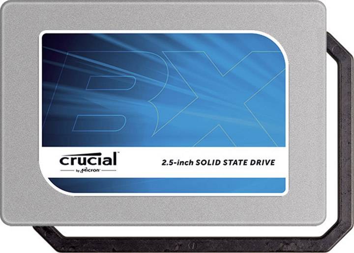Crucial 500 GB Interne SATA SSD 6.35 cm (2.5 Zoll) SATA 6 Gb/s Retail CT500BX100SSD1