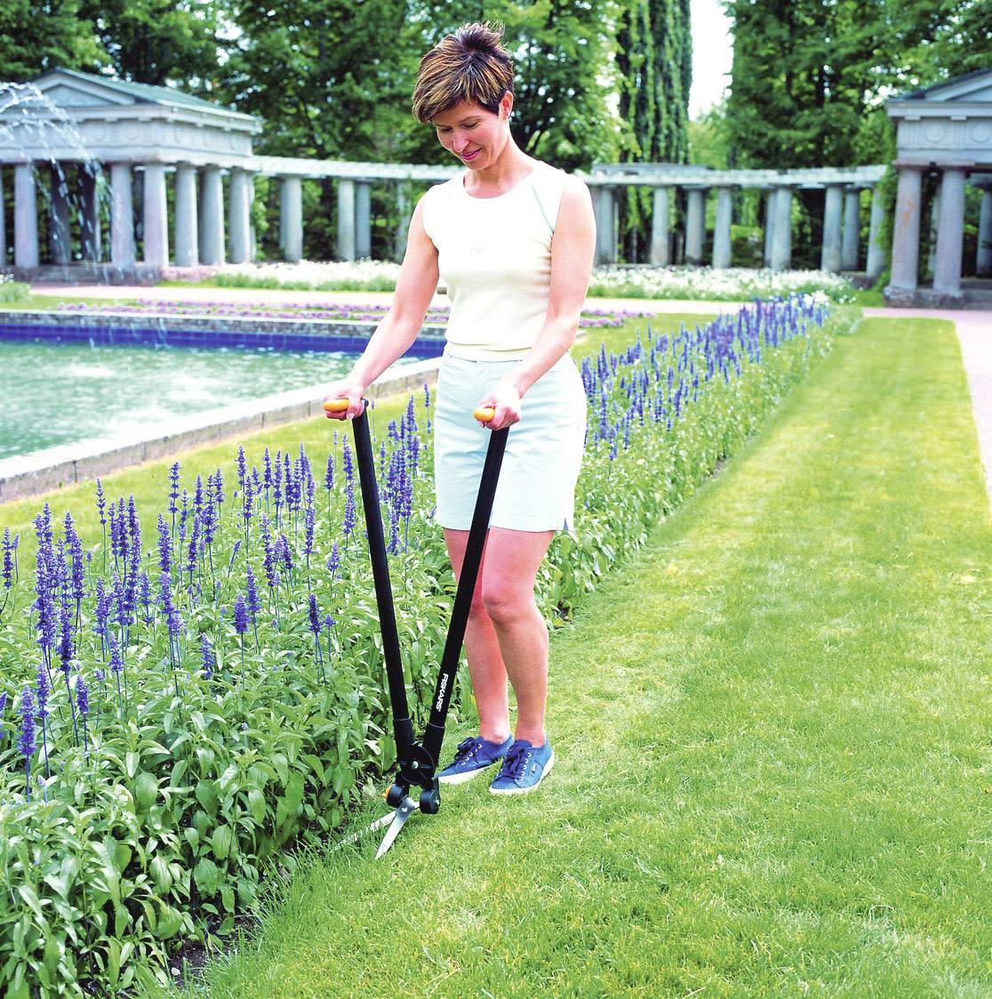 Fiskars 1001565 GS53 Rasenkantenschere 900mm Bypass