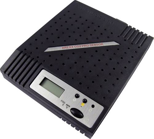 Arexx PRO-CO2 /5K Datenlogger-Sensor Messgröße Temperatur, CO2 0 bis 50°C