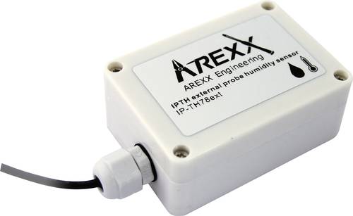 Arexx IP-TH78EXT Datenlogger-Sensor Messgröße Temperatur, Luftfeuchtigkeit -40 bis +100°C 20 bis