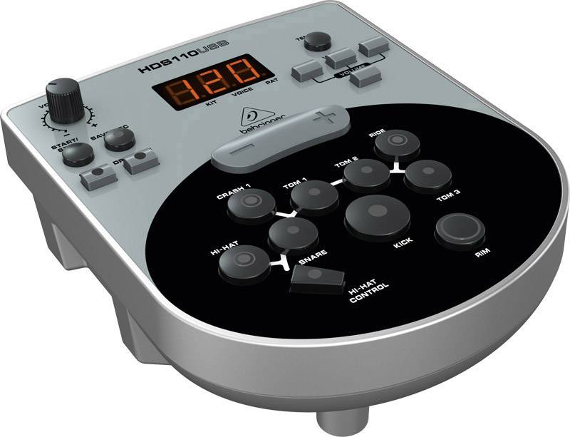 Behringer XD8USB E-Drum Silber inkl. Drumsticks