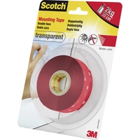 3M Scotch 40041950 Montageband Transparent (L x B) 5 m x 19 mm 1 St. 3M Scotch 40041950 Montageband Transparent (L x B) 5 m x 19 mm 1 St.