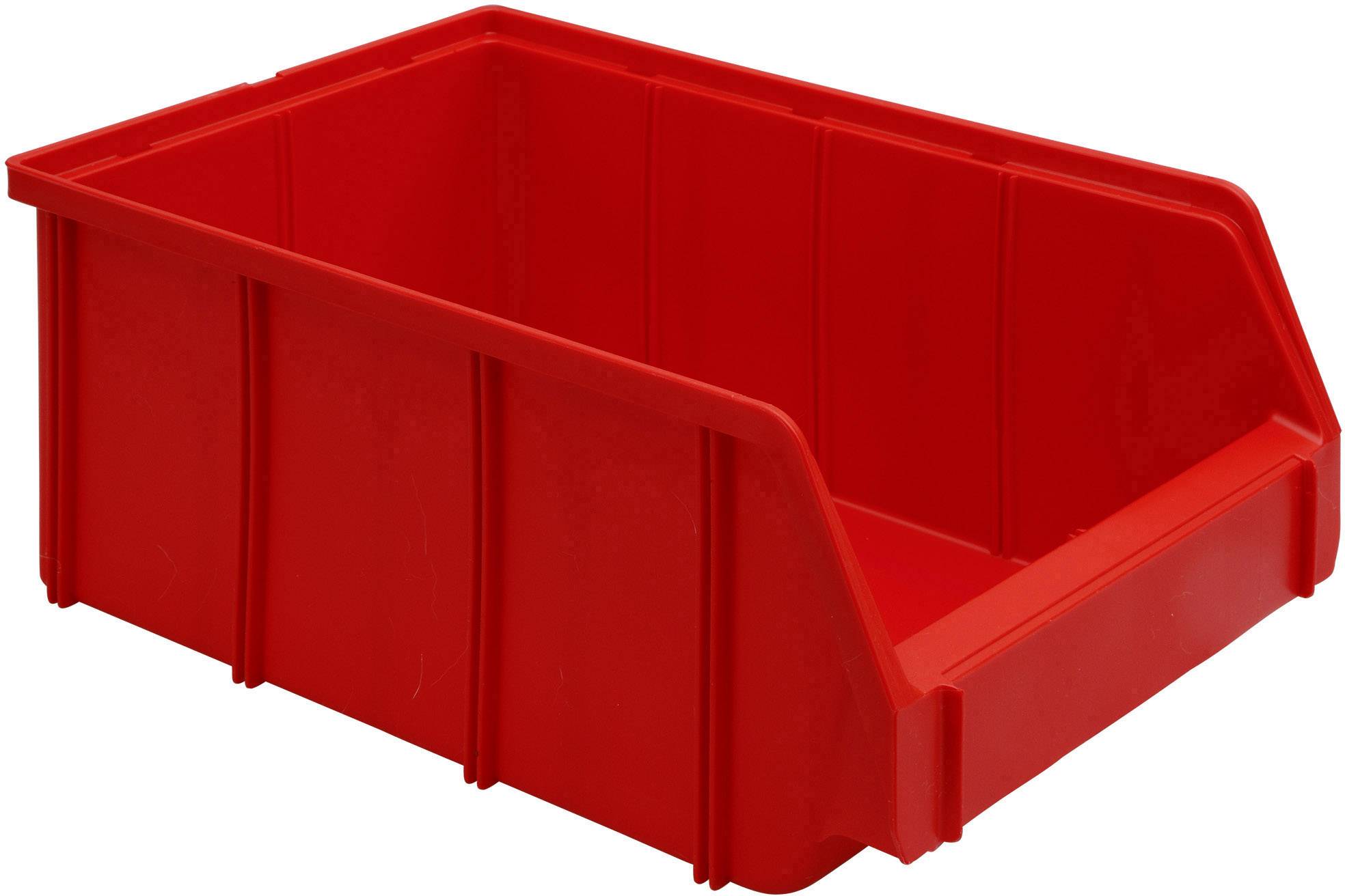 SWG 9611275 Sichtlagerkasten (L x B x H) 335 x 209 x 152mm Rot 1St.