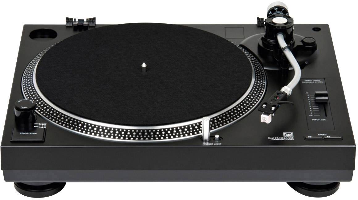 Dual DTJ 301.2 USB-Plattenspieler Direktantrieb Schwarz