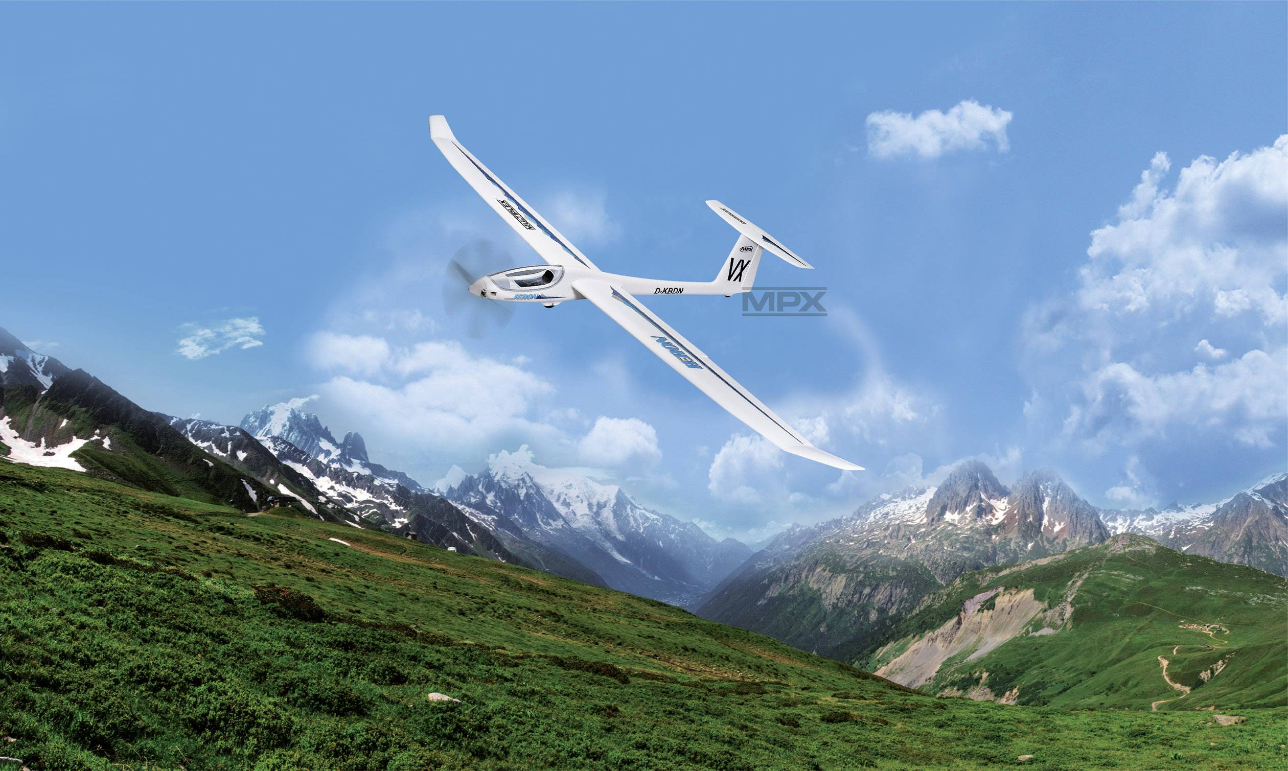 Multiplex Heron RC Segelflugmodell Bausatz 2400mm