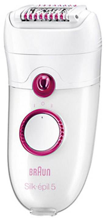 Braun SE5185 Epilierer Weiß, Pink