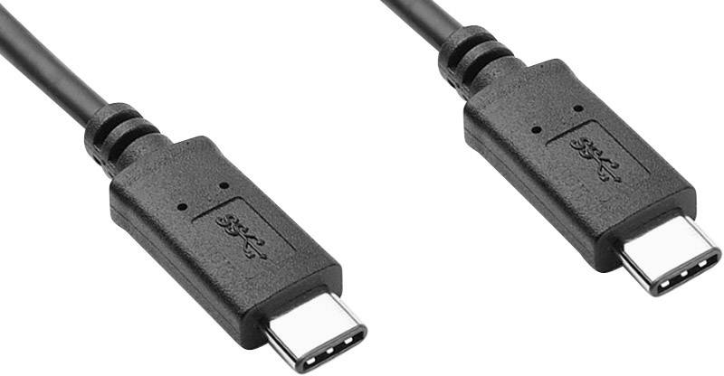 Goobay USB-Kabel 67975 3.1 C/C 0,5m sw