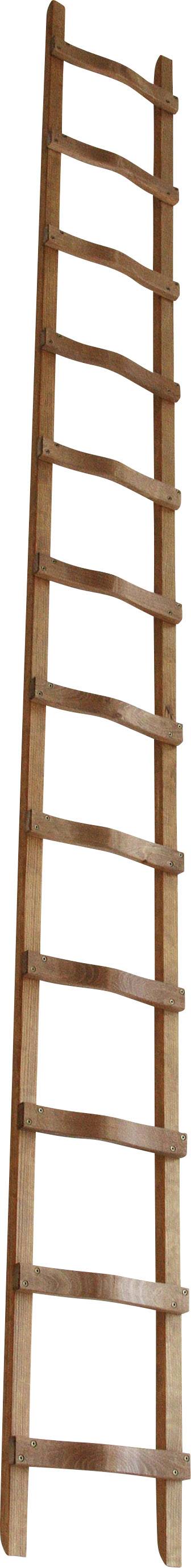 Günzburger Steigtechnik MUNK 33121 Holz Dachleiter Braun 7kg