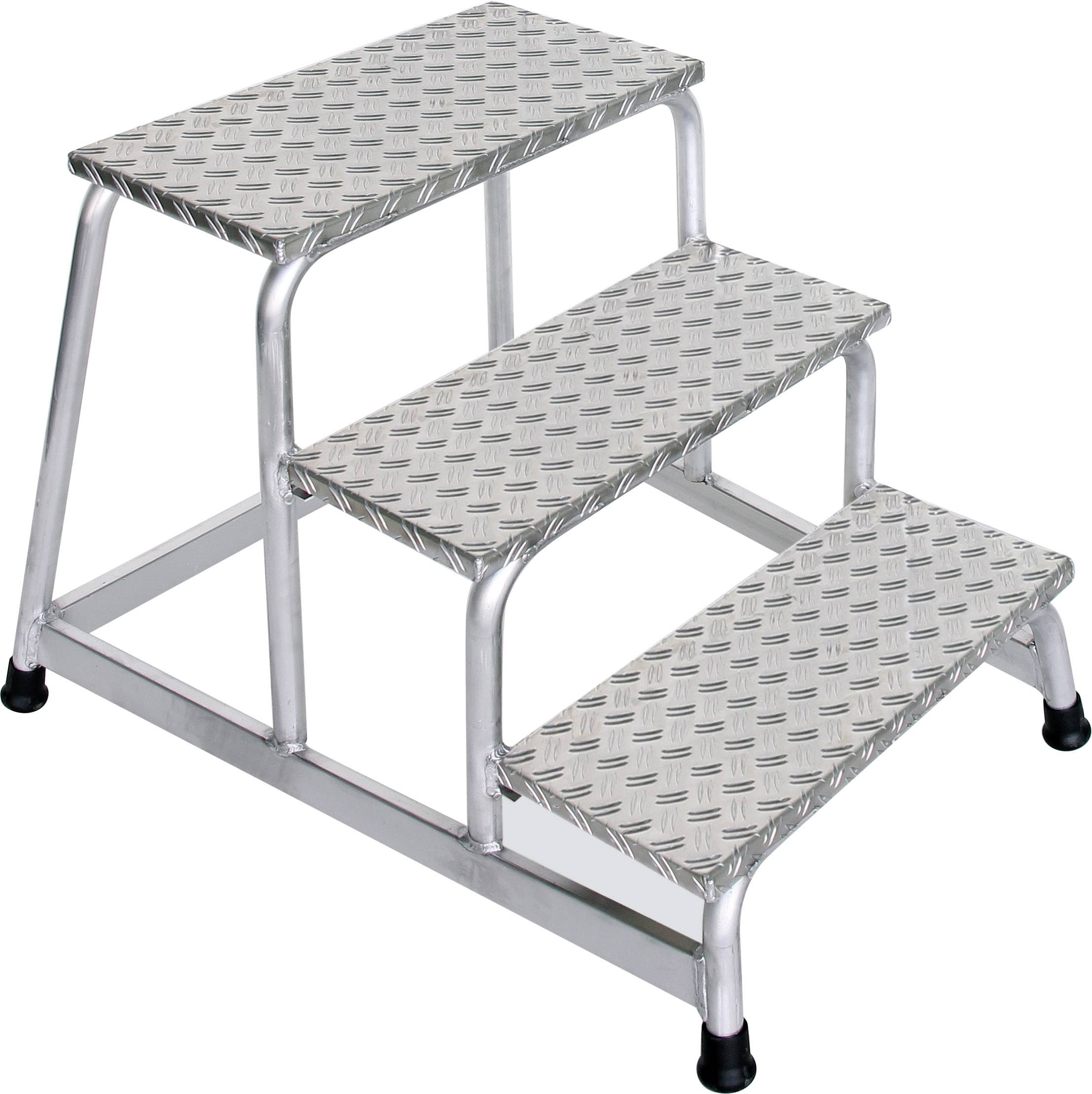 Günzburger Steigtechnik MUNK 50009 Aluminium Treppe Arbeitshöhe (max.): 2.6m Silber 8.5kg