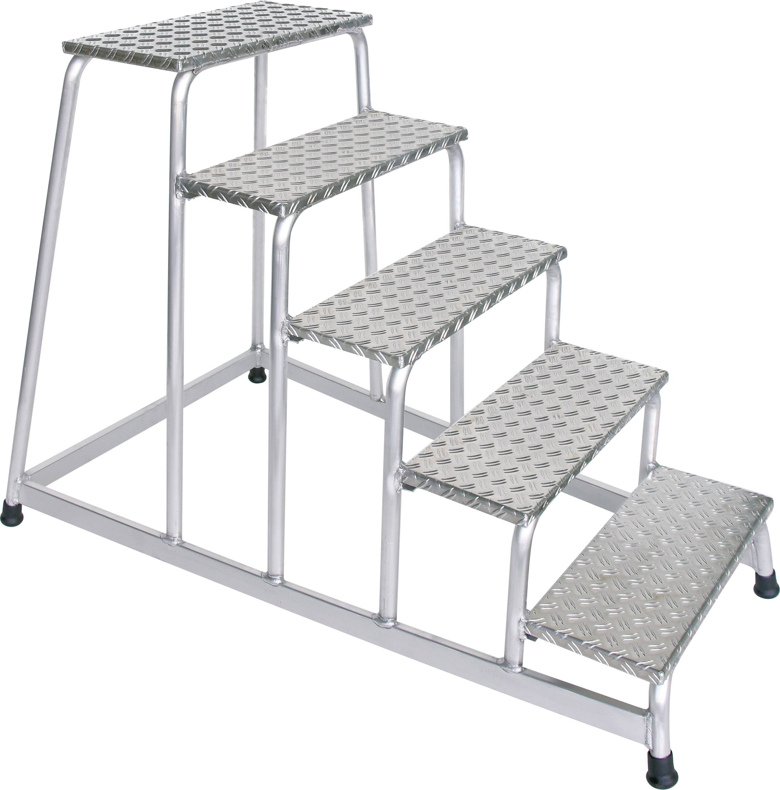 Günzburger Steigtechnik MUNK 50035 Aluminium Treppe Arbeitshöhe (max.): 3m Silber 14.5kg