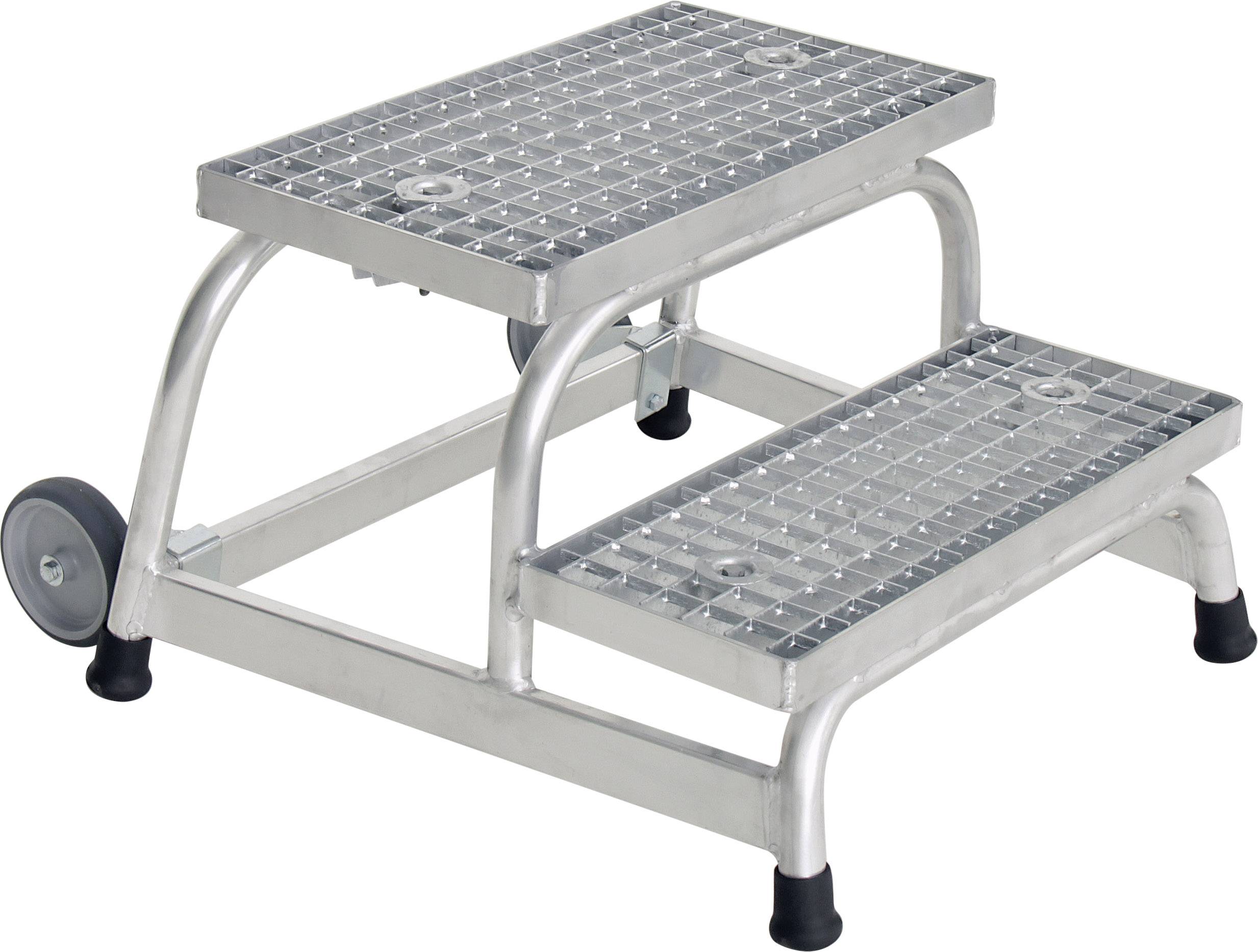 Günzburger Steigtechnik MUNK 51018 Aluminium Treppe Arbeitshöhe (max.): 2.4m Silber 8kg