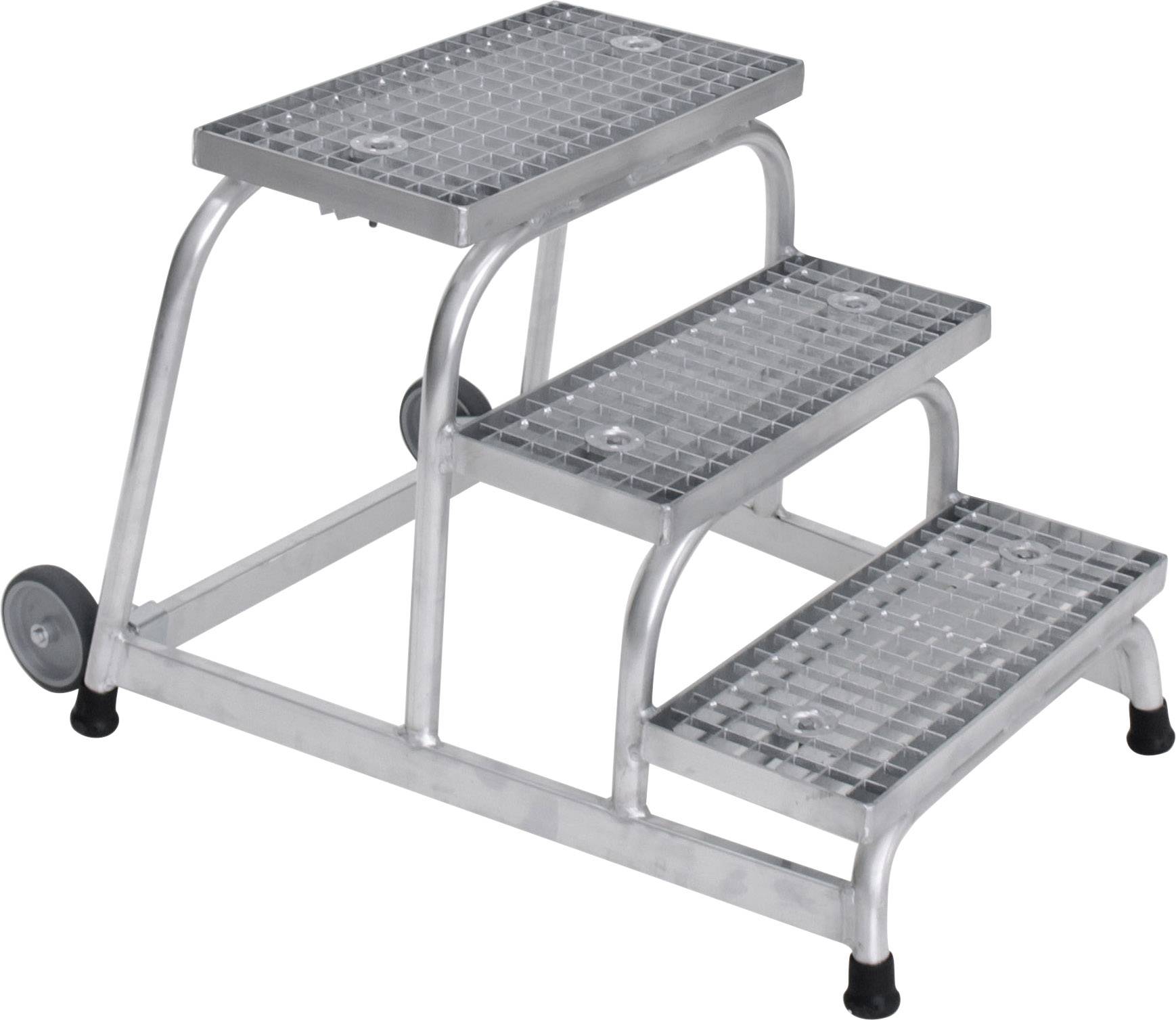 Günzburger Steigtechnik MUNK 51019 Aluminium Treppe Arbeitshöhe (max.): 2.6m Silber 12kg